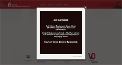 Desktop Screenshot of kayserivdb.gov.tr
